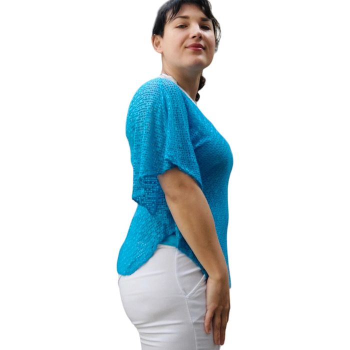 Joli haut mailles TU - photo numéro 3