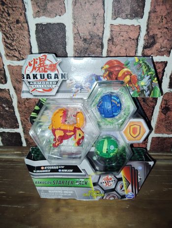 Coffret de 3 Bakugan 