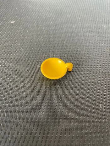 Playmobil vaisselle écuelle plat avec poignée jaune 3007 3255 3336 3412 3634 4213