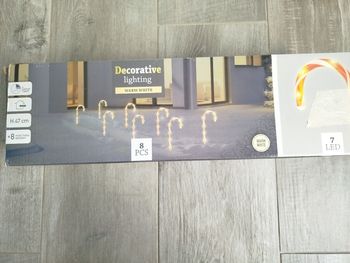 Sucre d'orge lumineux extérieur