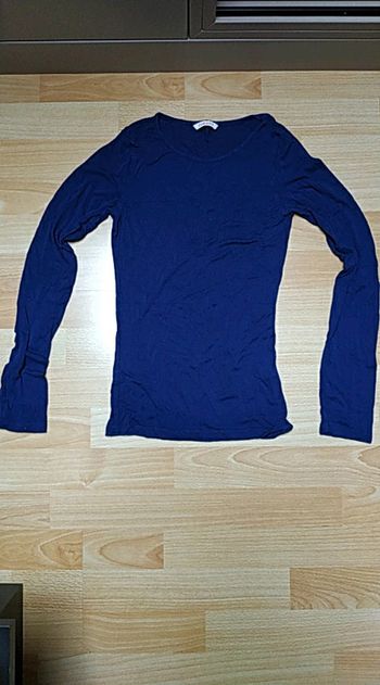 Petit pull bleu foncé Camaïeu taille XS