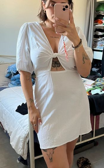 Robe blanche H&M
