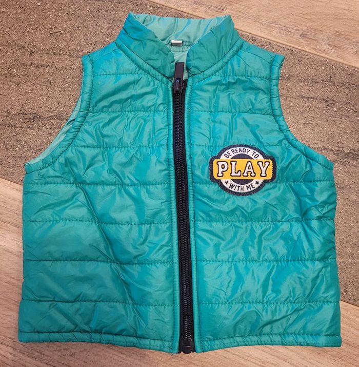 Veste sans manches - 6 mois
