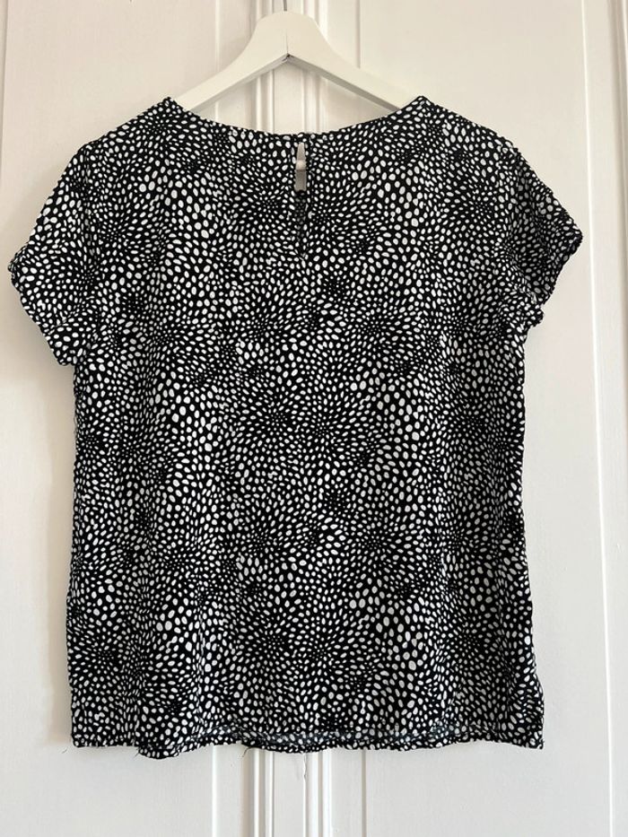T-shirt vila M noir et blanc - photo numéro 3