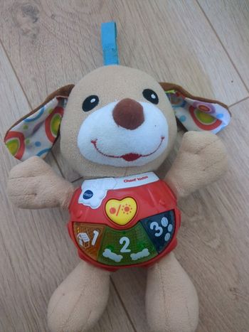 Peluche chant'toutou brun