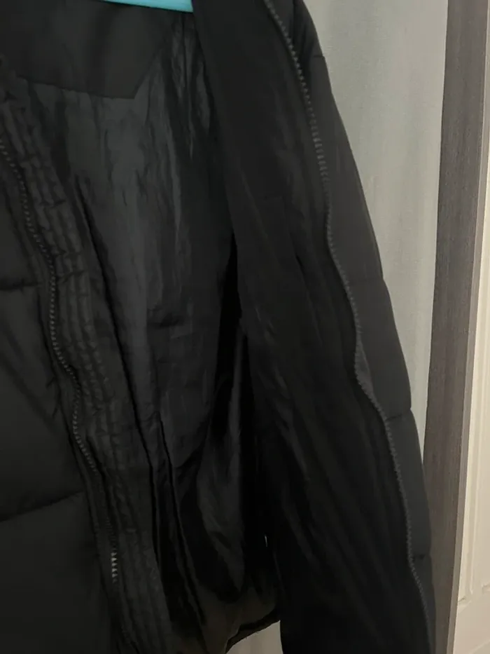 Doudoune noir nicce homme sans capuche chaude taille M - photo numéro 6
