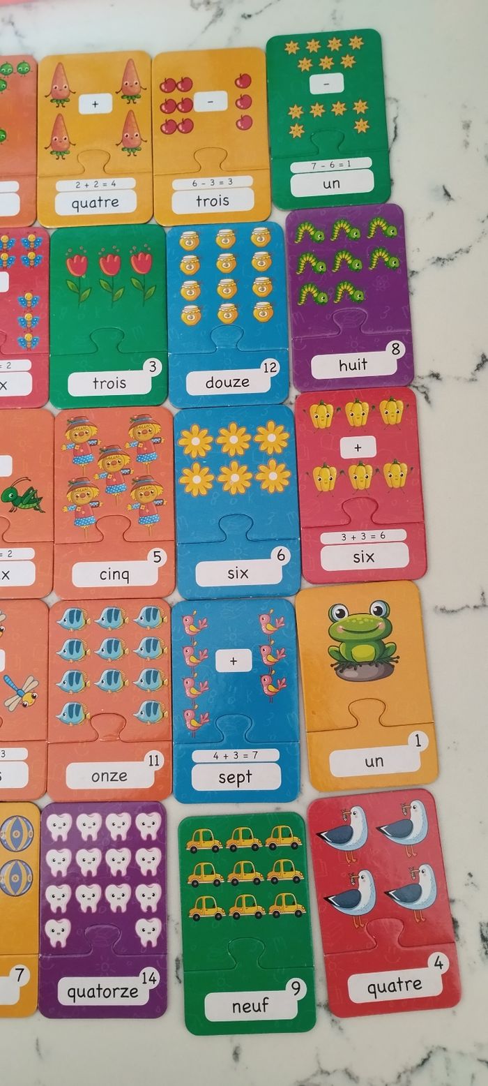 Jeu puzzle des nombres - photo numéro 3