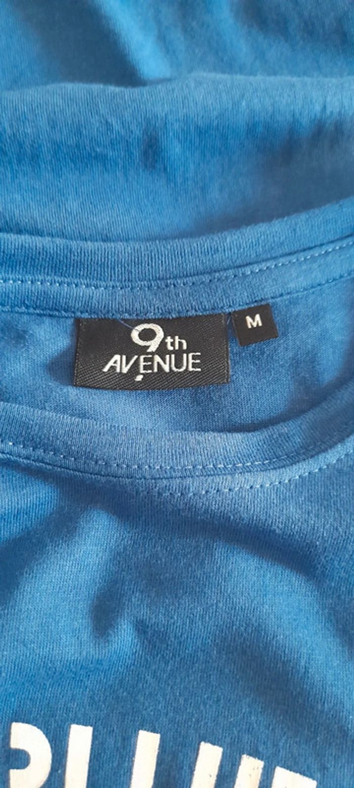 T-shirt imprimé bleu - photo numéro 4