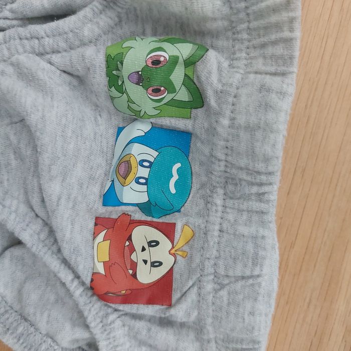 Lot de 5 slips pokémon taille 8 ans - photo numéro 2