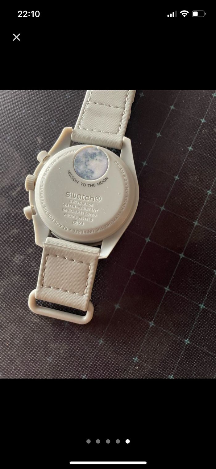 OMEGA x Swatch - Mission to the Moon "1965" - photo numéro 4