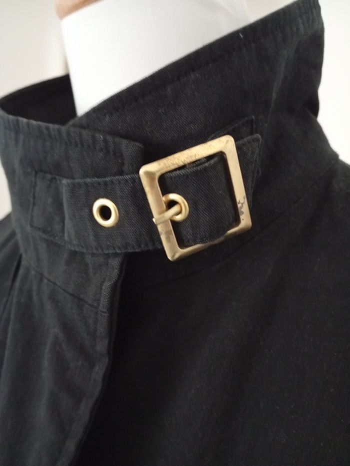 Naf Naf - Trench noir taille 40 | chic et intemporel - photo numéro 6