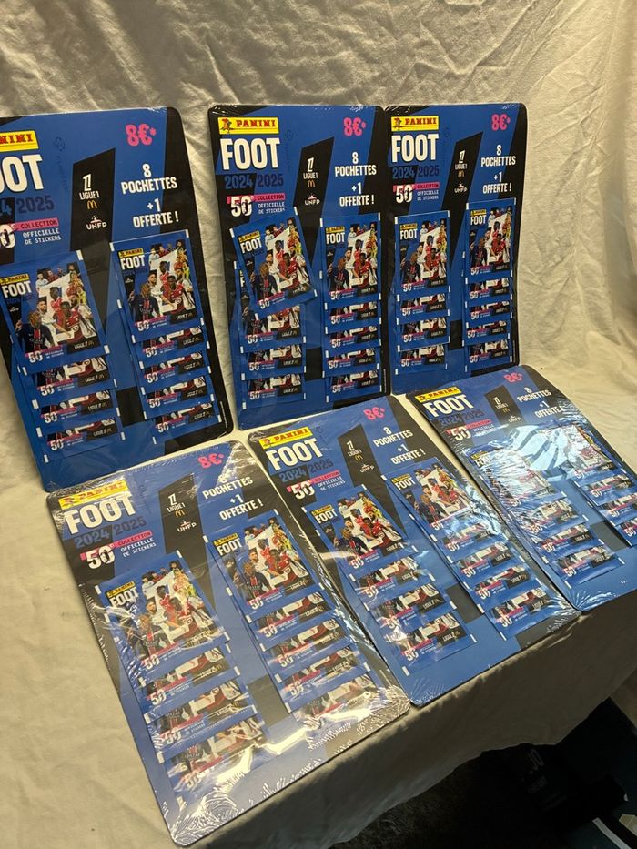 54 sachets Foot 50 collection Panini - photo numéro 3