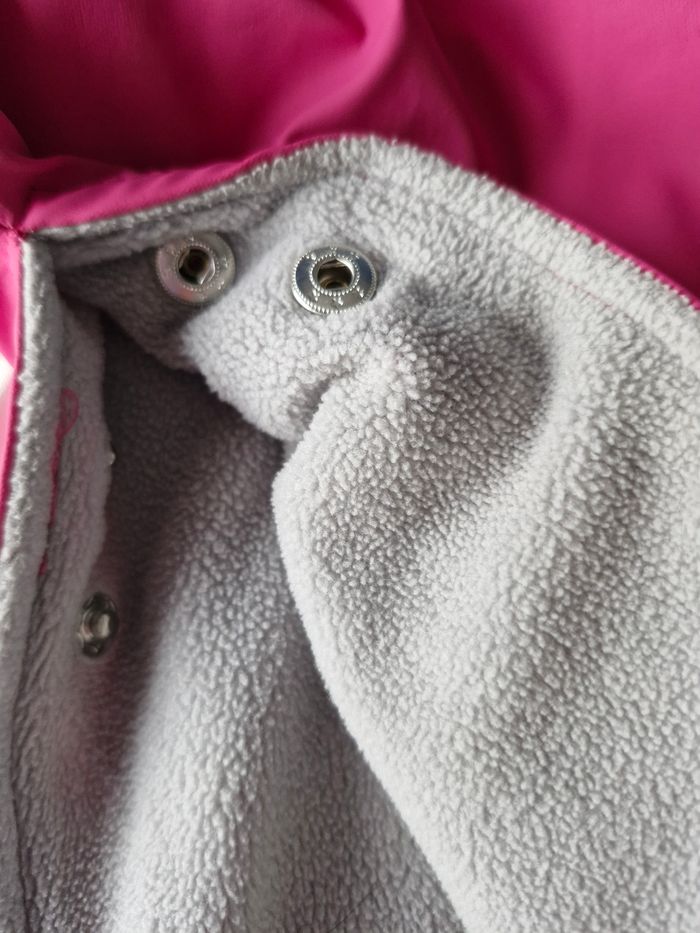 Superbe veste-poncho imperméable et polaire - photo numéro 4