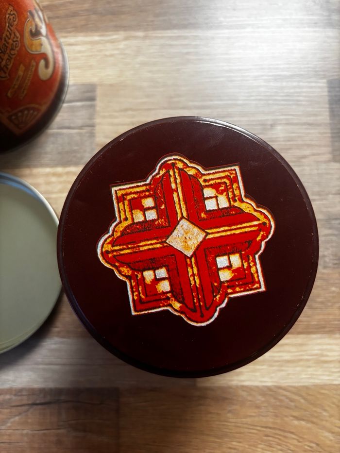 Lot de 3 boîtes en métal style vintage café thé sucre - photo numéro 6