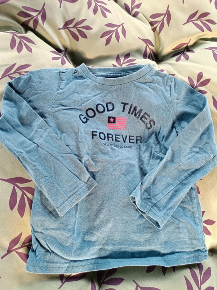 T-shirt manches longues 4 ans