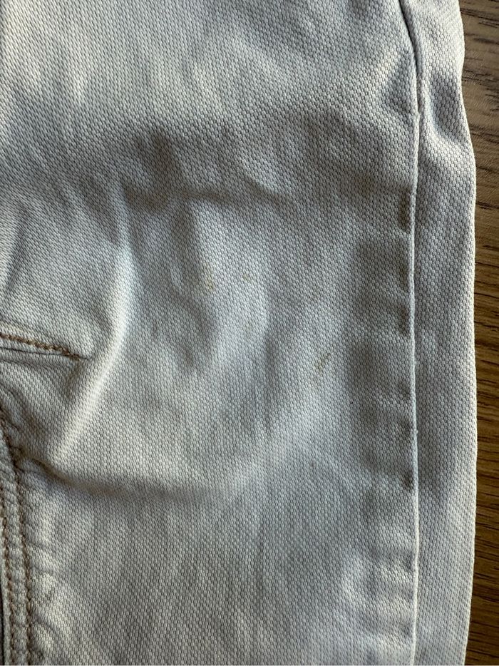 Jeans pantalon Tape à l’œil blanc beige enfant 3 ans 36 mois bon état - photo numéro 5