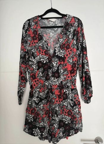 Combi short noir fleurs 🌸 H&M taille M ou 38