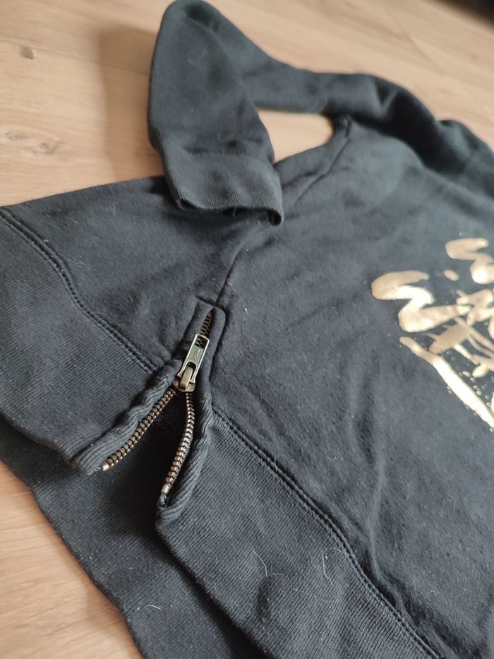 Sweat à capuche noir levis - photo numéro 2