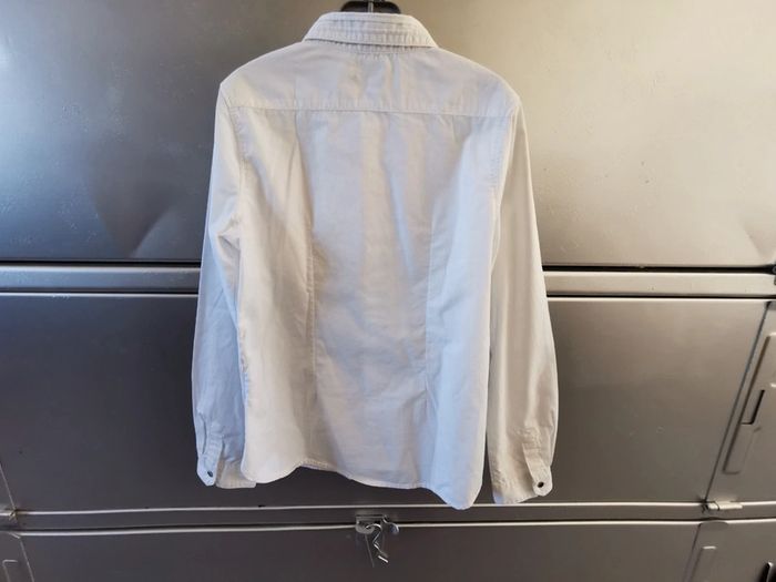 Chemise manches longues blanches 10 ans IKKS - photo numéro 2