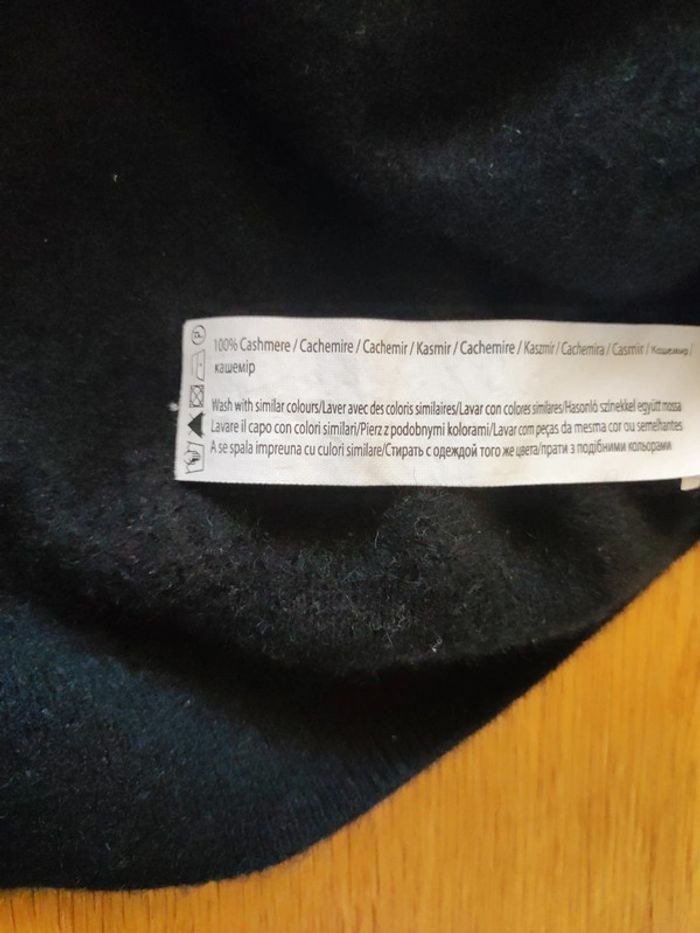 Pull col V en cachemire - photo numéro 4