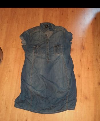 Robe jean de grossesse