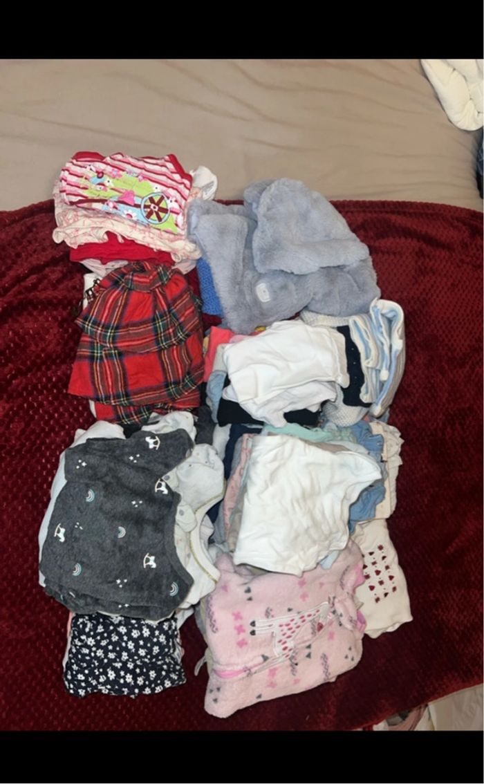 Lot de vêtement bébé fille