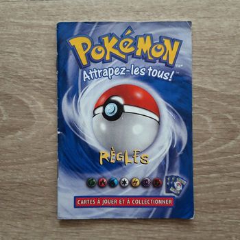 Notice règles jeu de cartes Pokémon