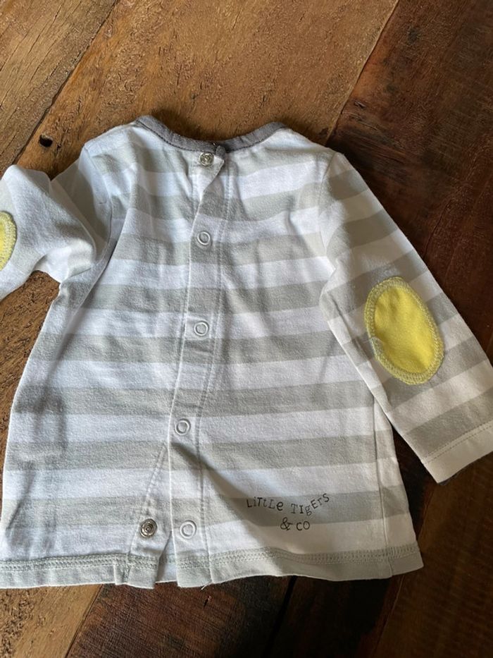 T-shirt ML Orchestra 3 mois garçon - photo numéro 4