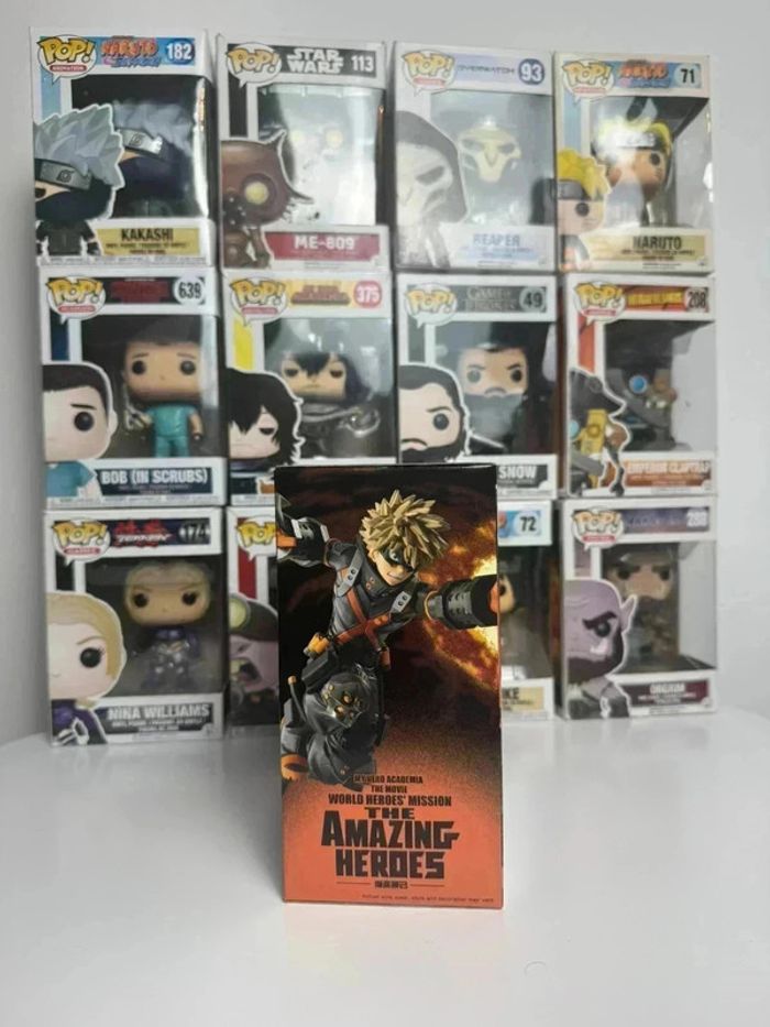 Figurine Banpresto – Katsuki Bakugo – The Amazing Heroes - photo numéro 4