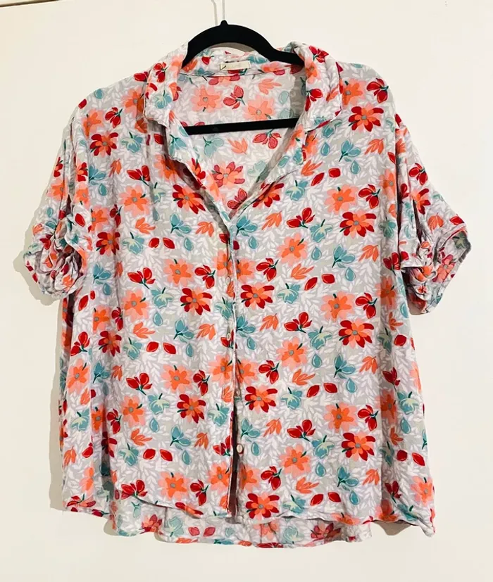 Chemise a fleurs Unit