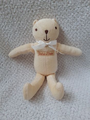 Petite peluche / doudou chat sucre d'orge