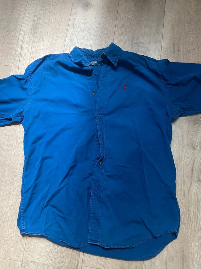 Chemise bleu