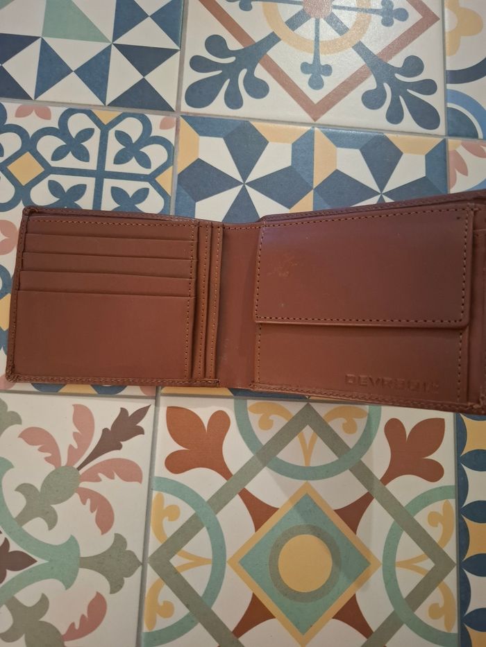 Portefeuille homme cuir marron - photo numéro 2