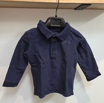 Polo bleu marine #kiabi 18 mois