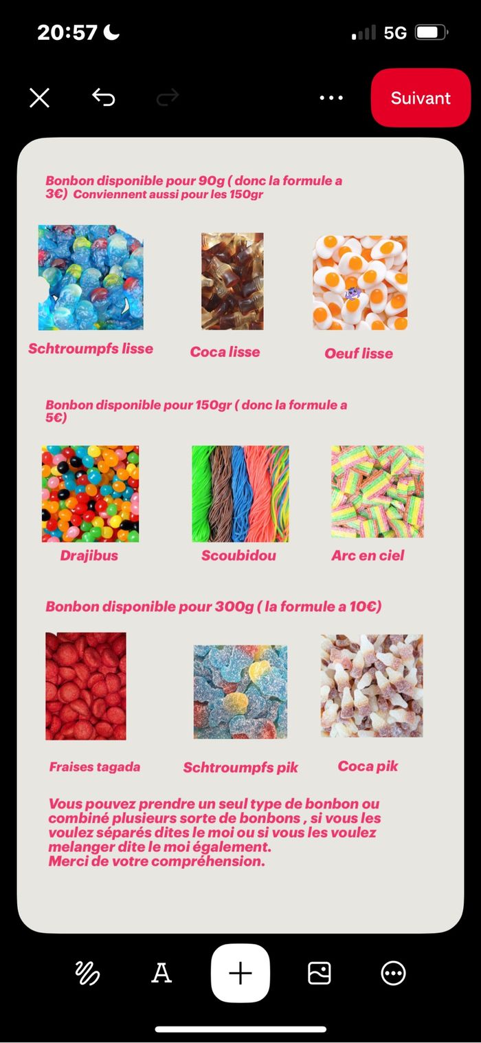 Box nourriture à ton choix - photo numéro 3