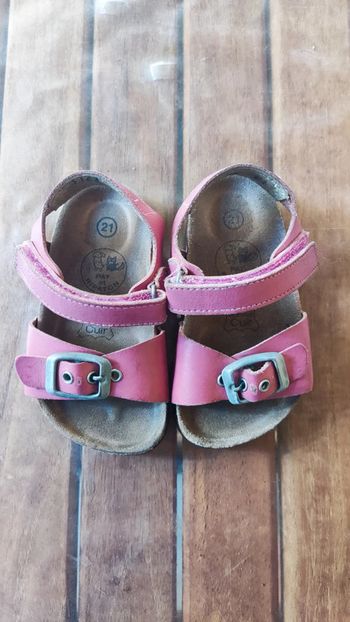 Sandales roses T. 21