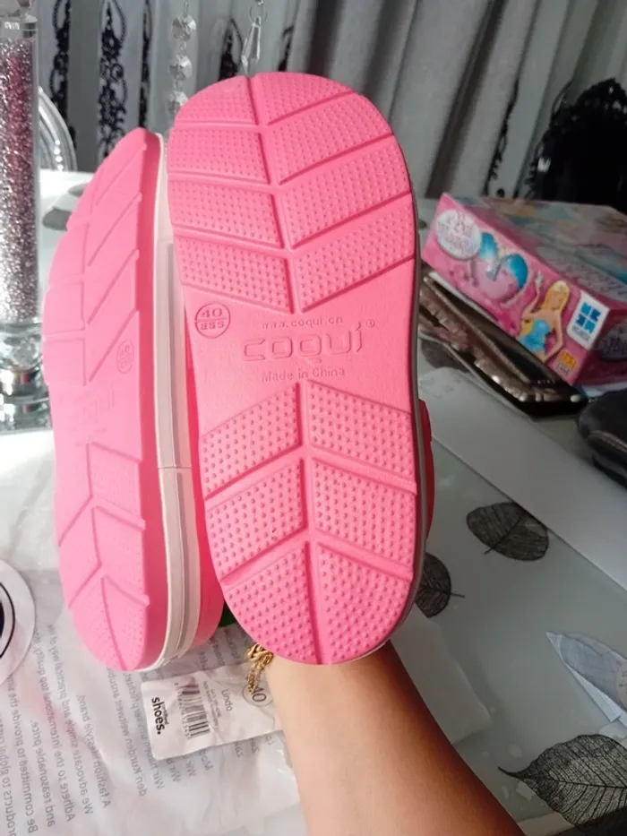 Sabot rose de la marque coqui taille 40 - photo numéro 5