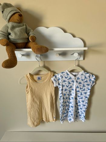 Grenouillère barboteuse petit bateau
