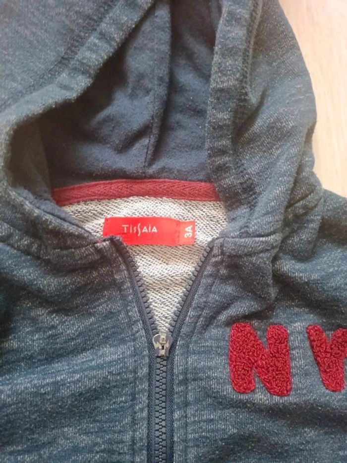 Lot 2 gilets zippés 3 ans - photo numéro 8