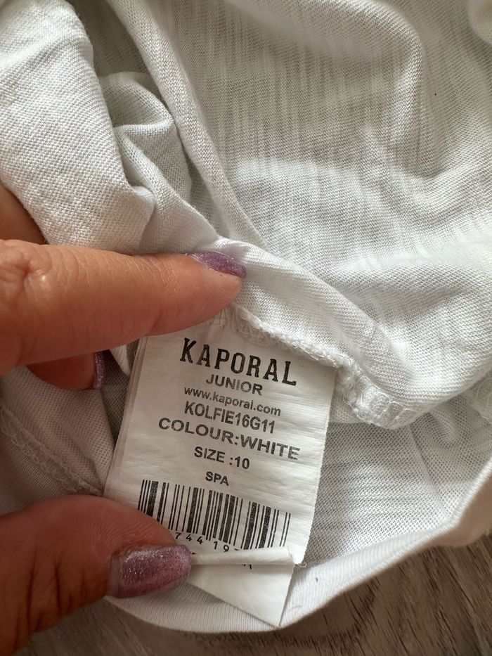 T-shirt MC Kaporal 10 ans - photo numéro 3