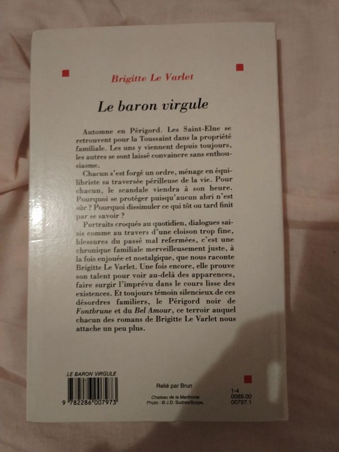 Livre le baron virgule - photo numéro 2