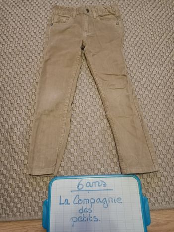Pantalon velours la compagnie des petits 6 ans