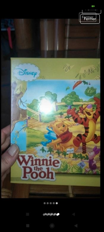 Puzzle Winnie l'ourson neuf j3