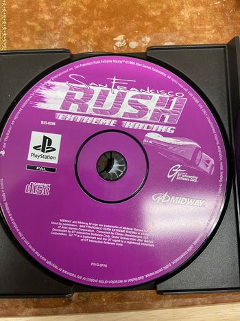 Cd seul San Francisco rush ps1