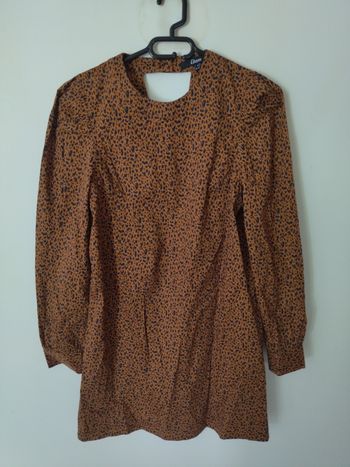 robe courte léopard étam
