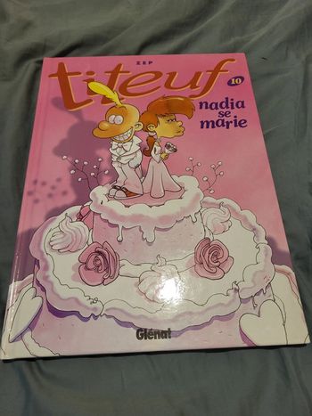 Bande dessinée Titeuf Tome 10 Nadia se marie