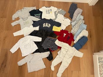 Lot 22 vêtements bébé garçon 3 mois