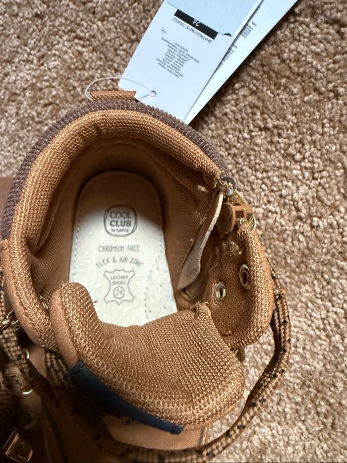 Superbes bottines garçon neuves avec étiquette pointure 25 - photo numéro 7