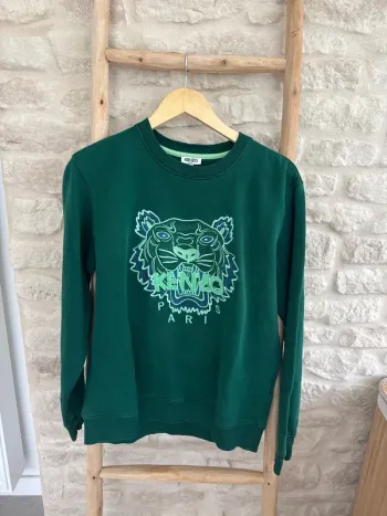 Pull vert Kenzo Taille L - 35 €
