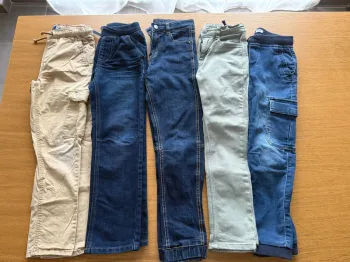 Lot jeans 8 ans